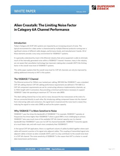 SPSX_WhitePaper_AlienCrosstalk